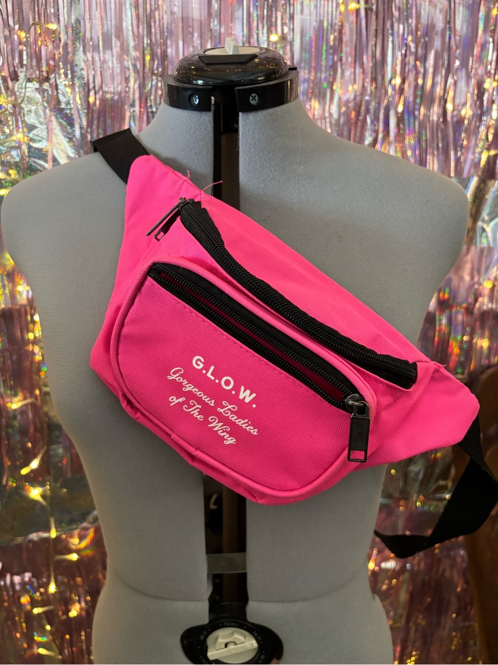 Hot Pink Crossbody Fanny Pack